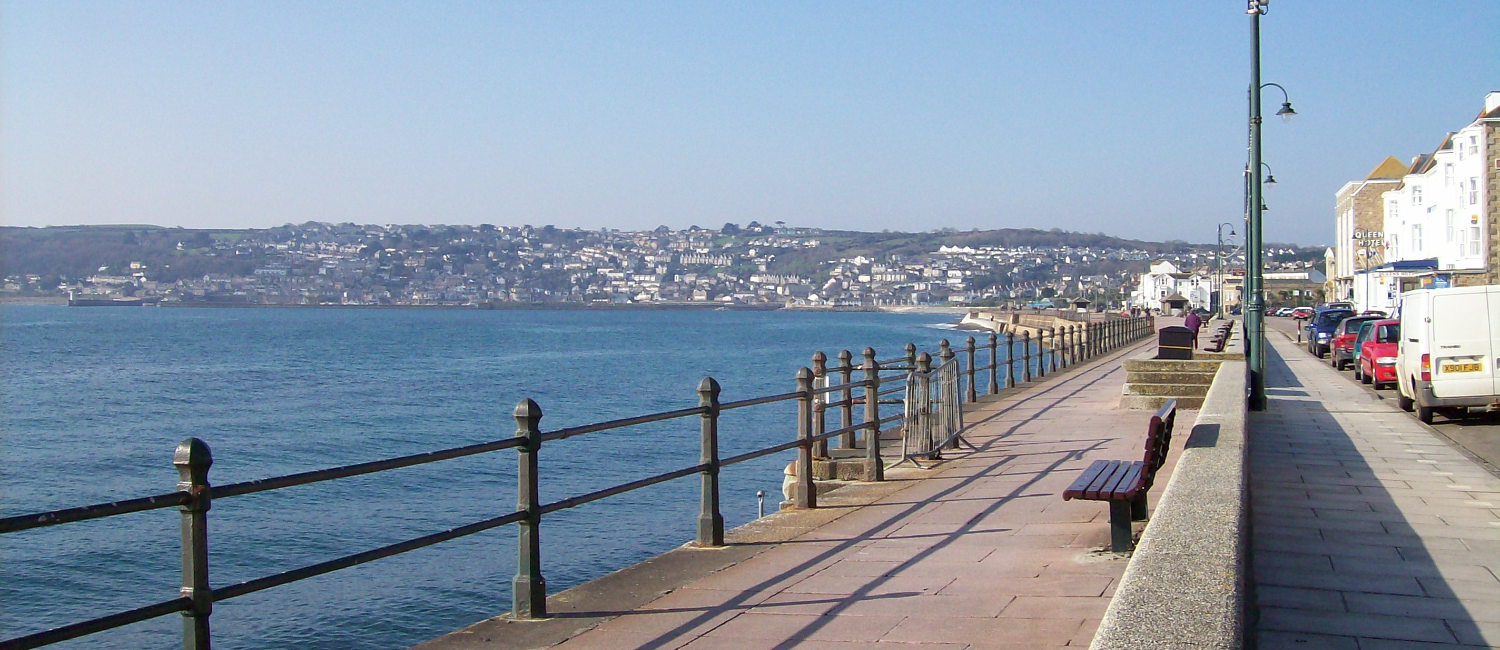 Penzance sea front